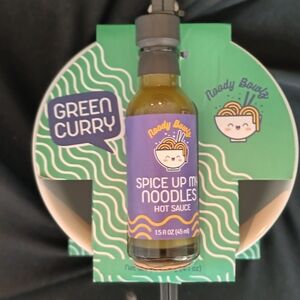 Not Rated Green and Purple Hot Sauce